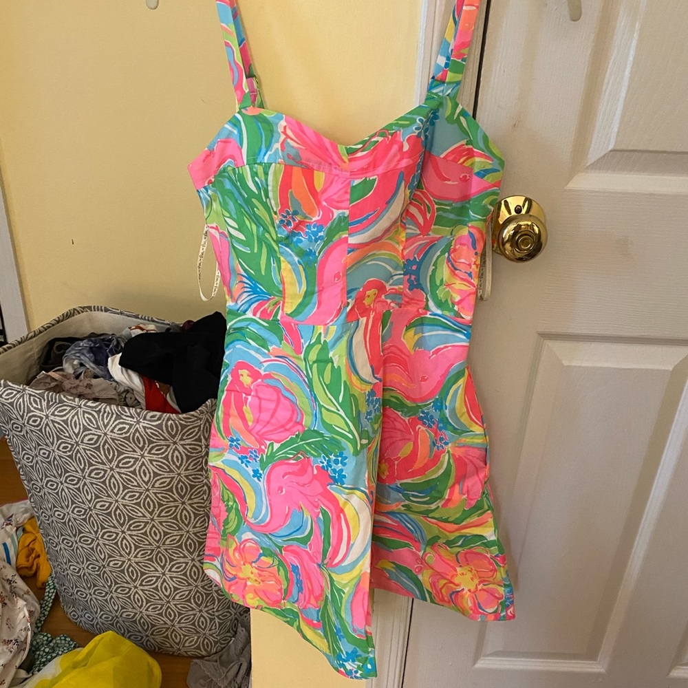 Lily Pulitzer strapless dress